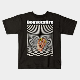 Illuminati Hand Of Boysetsfire Kids T-Shirt